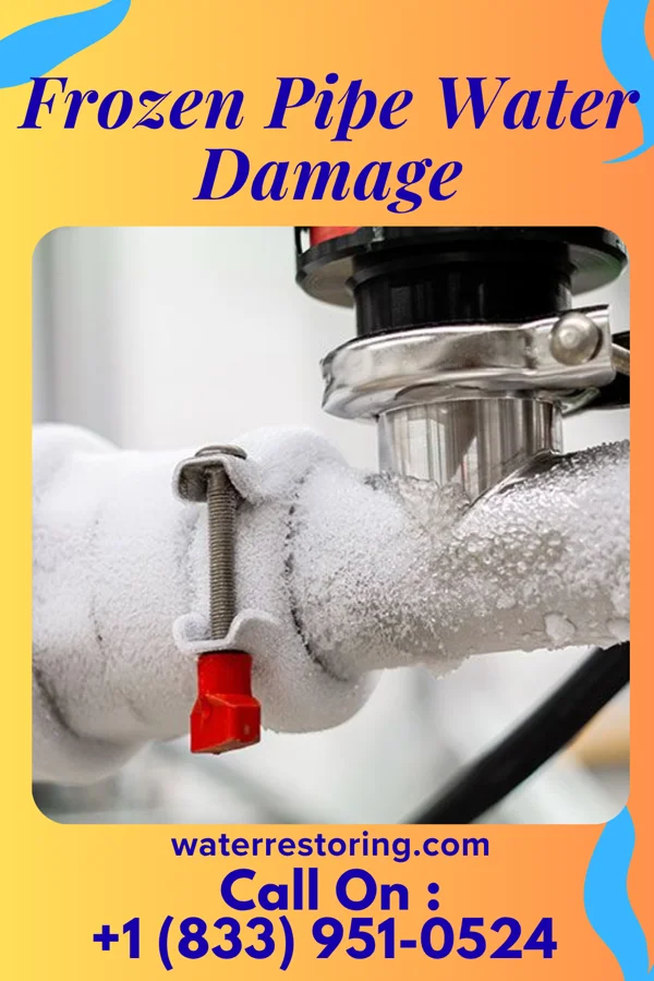 Frozen Pipe Water Damage in Woodlawn Park, OK